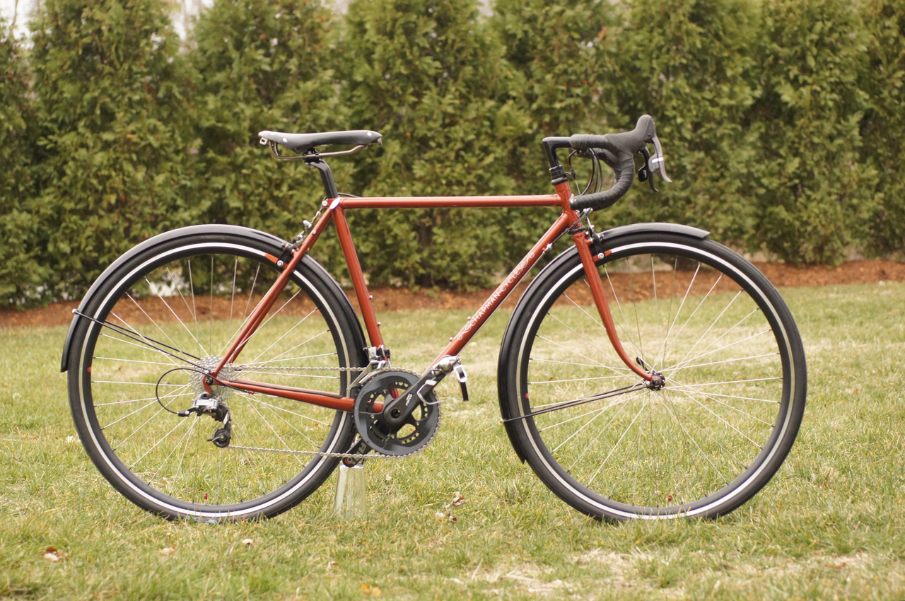 road bike with big tires